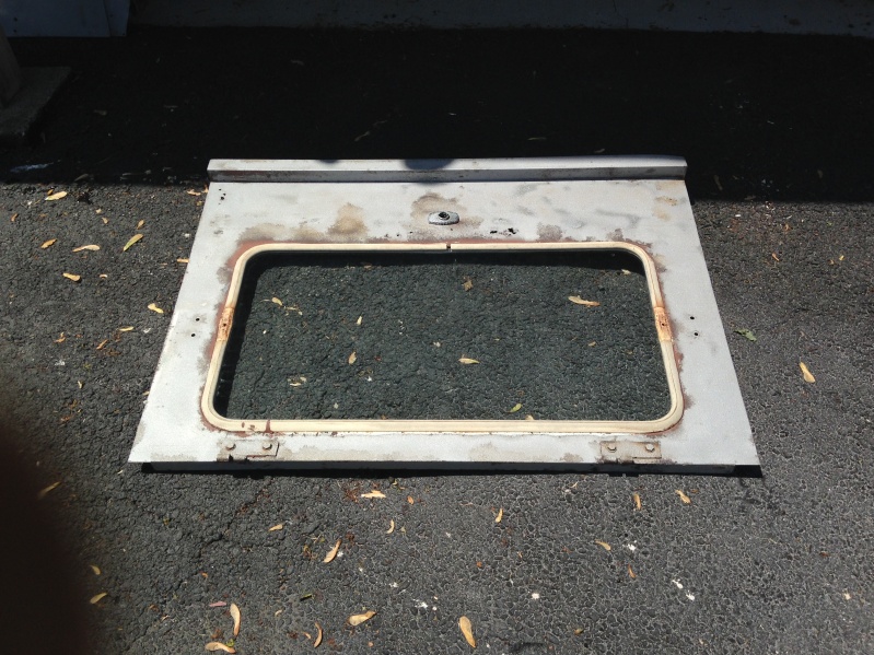 Cleaned Parts- Rear Hatch Door