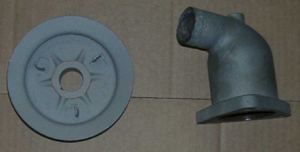 Pulley & Water Outlet