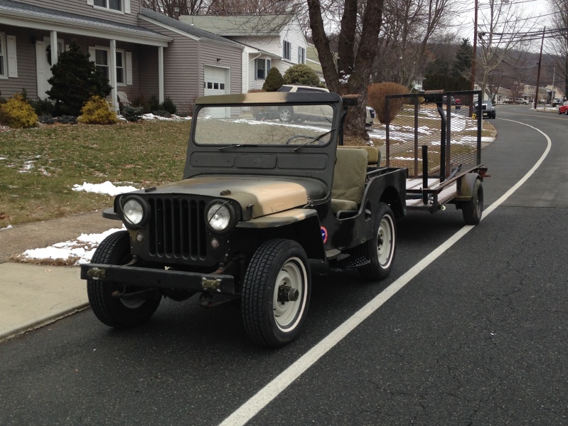 1950 Willys CJ-3A Jeep