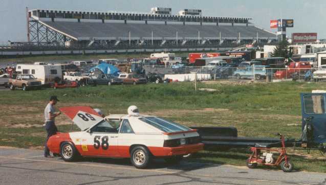 Another view of Pocono's Infield