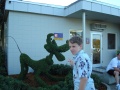 Chris In Front of the Disney World Kennels