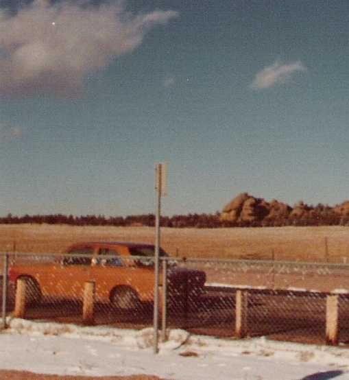 Bob's Datsun 510 in Wyoming