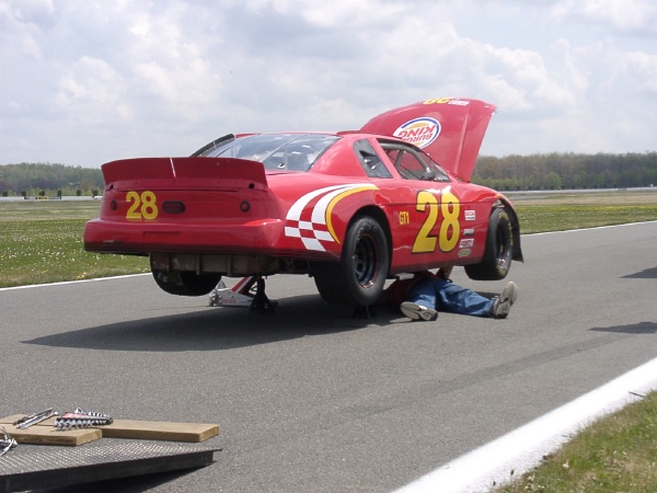 Eric Mund's NASCAR Busch North Series Racecar